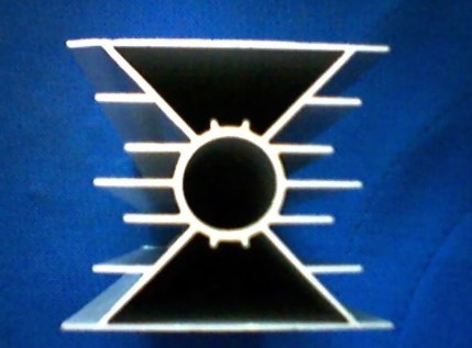 開(kāi)模異型鋁管工業(yè)鋁管異型材