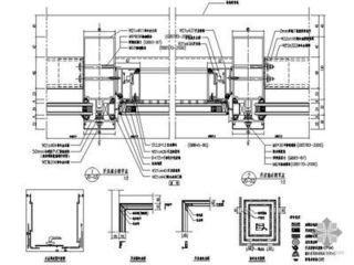 wm120系列明框幕墻