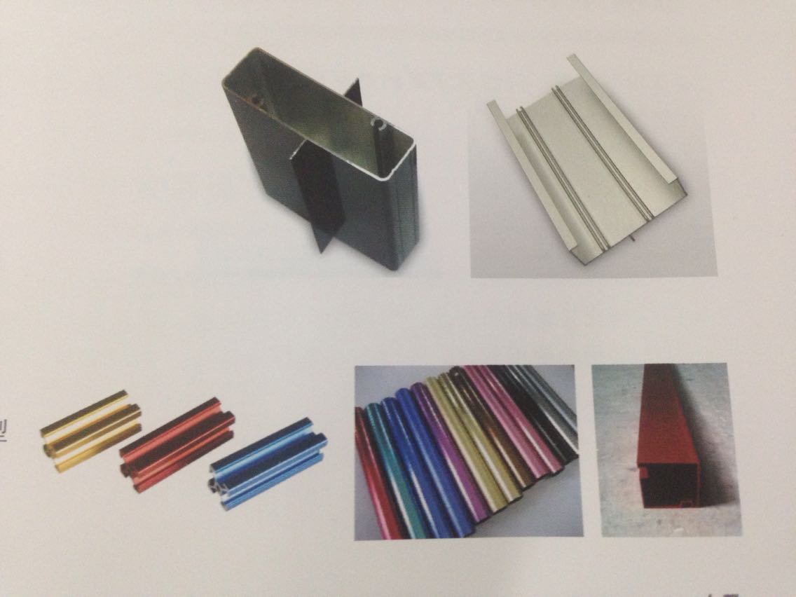 陽(yáng)極氧化、著色型材