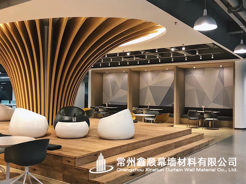 鑫順幕墻鋁單板廠家提供木紋鋁單板_江蘇常州