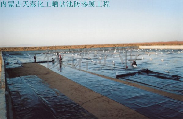 化工池防滲工程之防滲膜