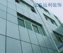 鋁幕墻板安裝施工